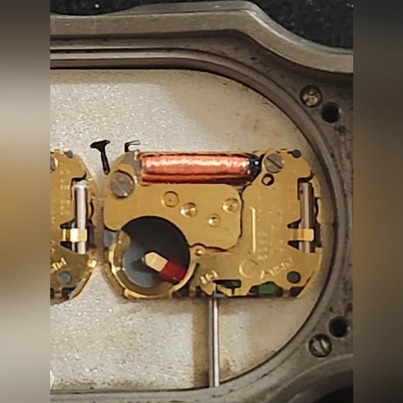 Rare vintage Philip Stein teslar dual time clock - Picture 10 of 11